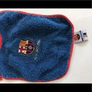 Bib Barcelona soccer team blue